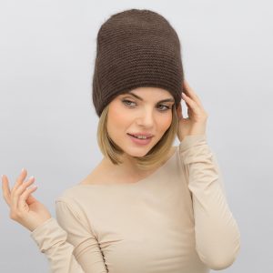 Шапка Malisa СОУЛТ шоколад