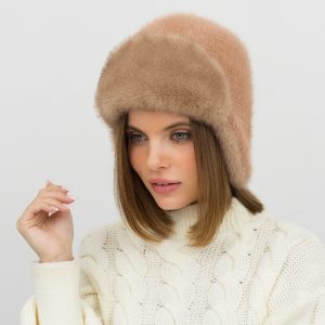 Шапка ушанка Malisa ТОЛМАН мех орех