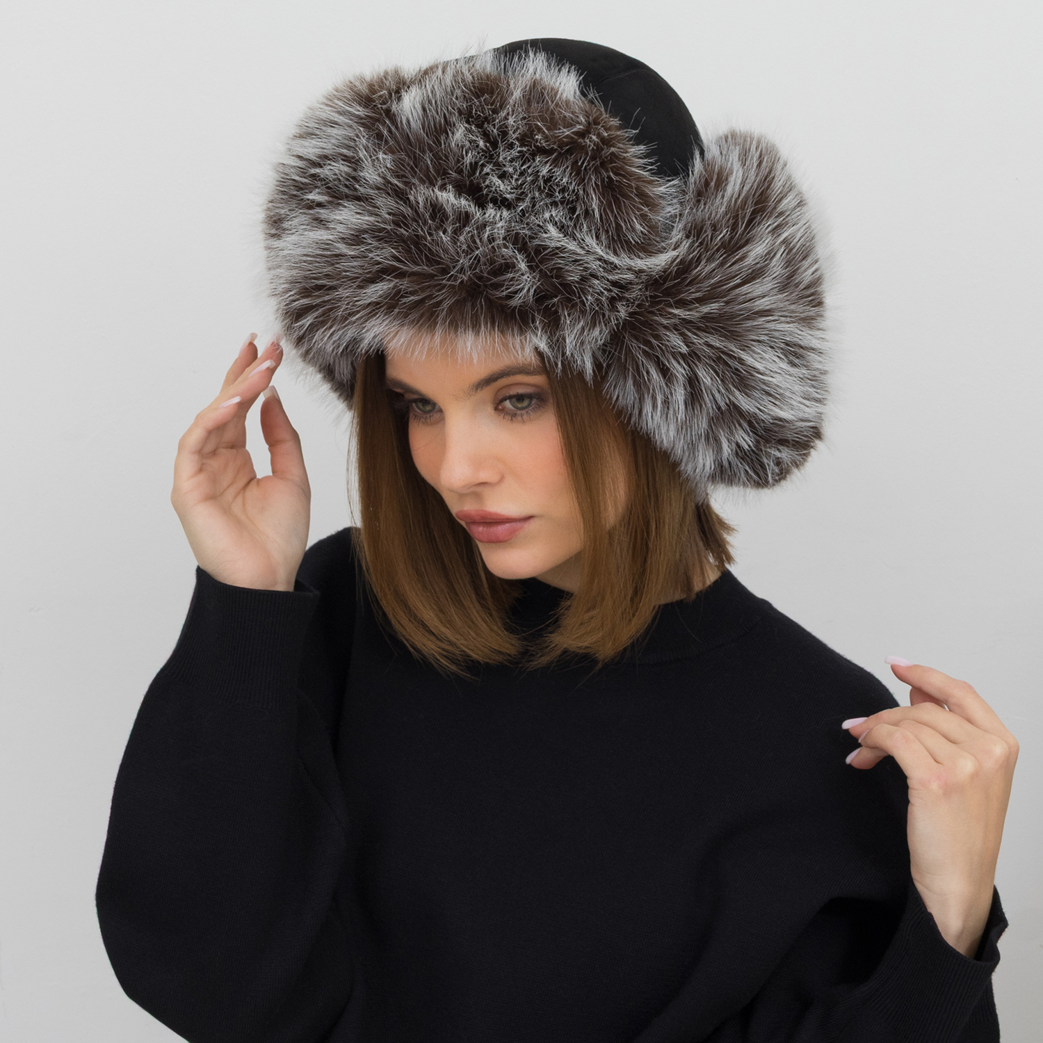 Шапка ушанка Malisa СЕНДИ черный