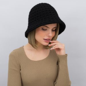 Панама Malisa МЕРІЛЕНД ажур коричневий