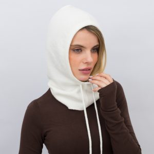 Капор Malisa БЕСТИ белый