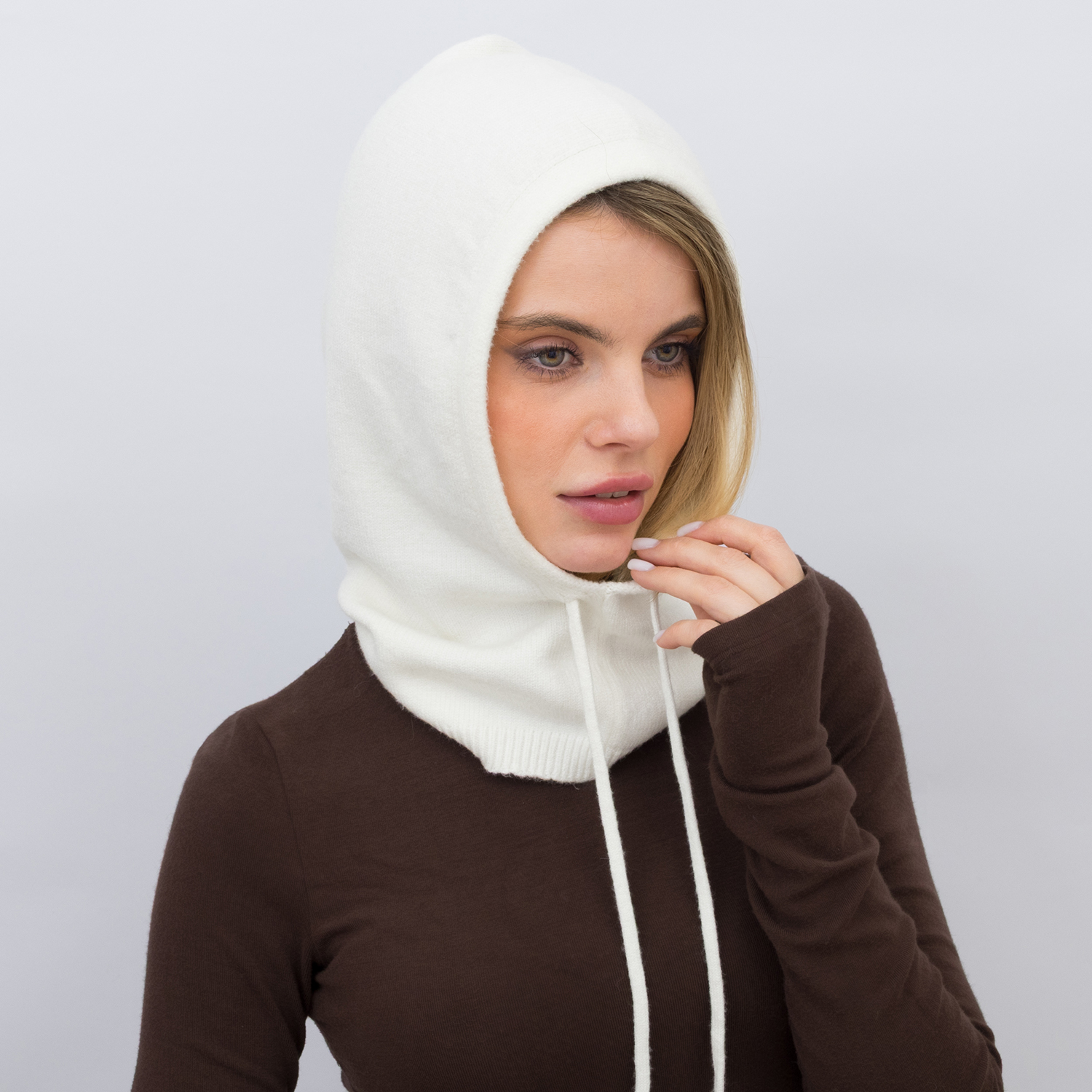 Капор Malisa БЕСТИ белый