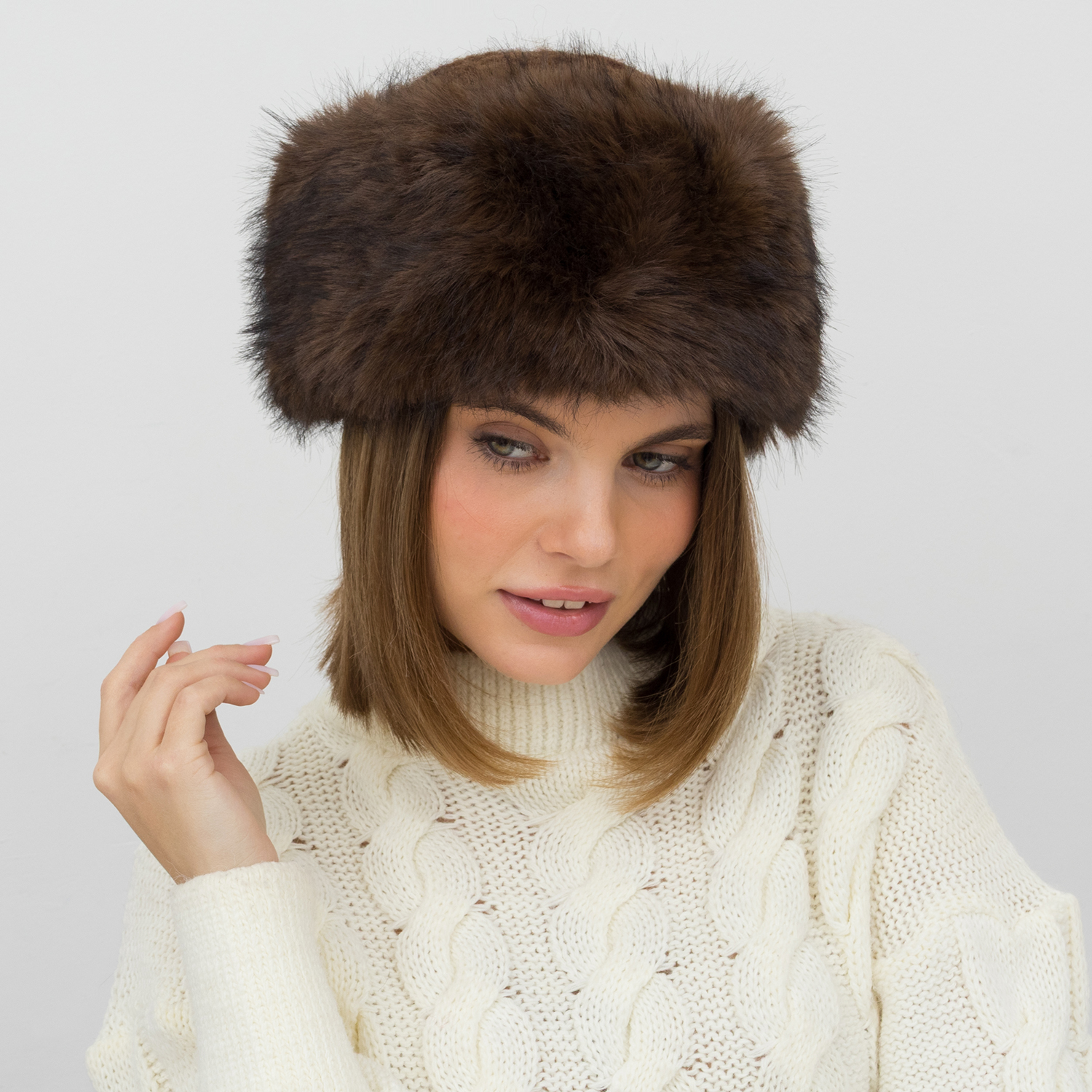 Шапка Malisa НОРІС шоколад